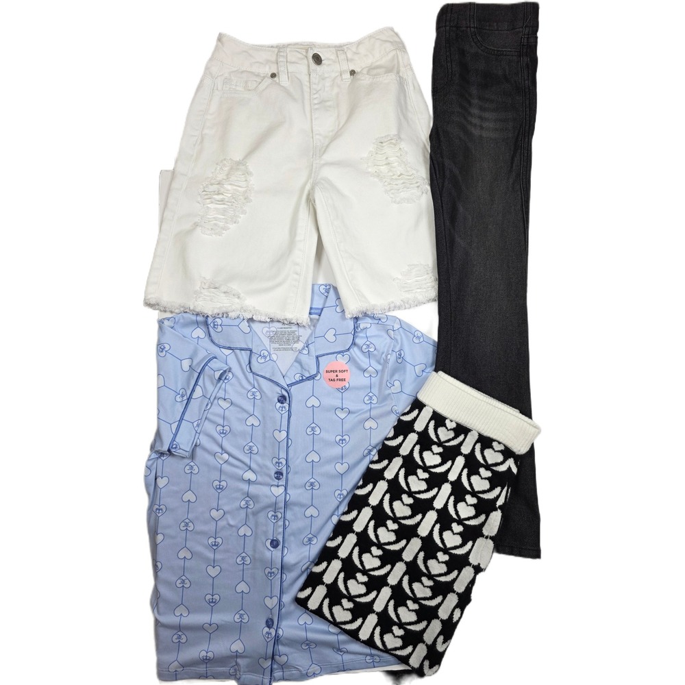 Girls Size 7/8 Mixed Lot 4pcs Tucker+Tate Juicy Habitual Girl Margaux & Lexi